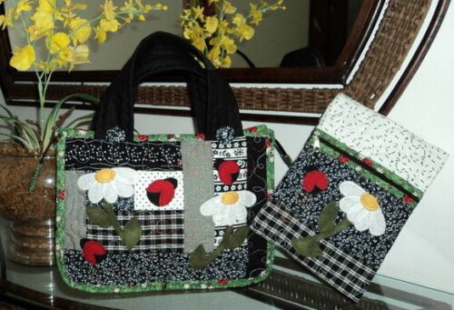 Bolsa iPad Joaninhas