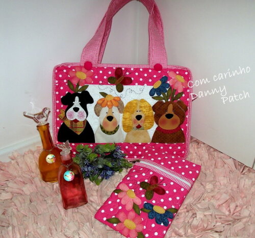 Bolsa Notebook Cães Sapecas