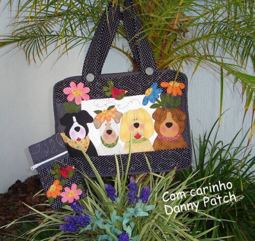 Bolsa Notebook Cães Sapecas