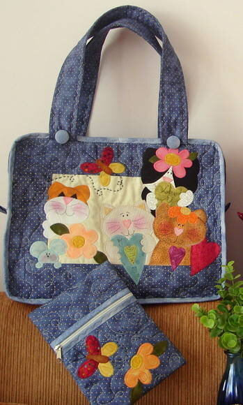 Bolsa Notebook Cats