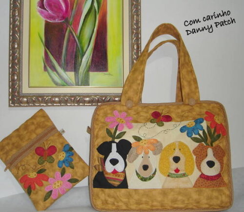 Bolsa Notebook Cães Sapecas