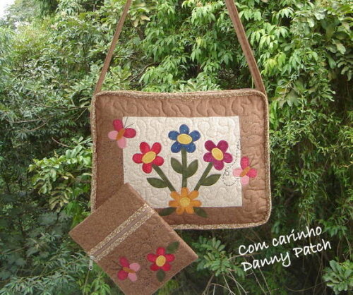 Bolsa Notebook Floral