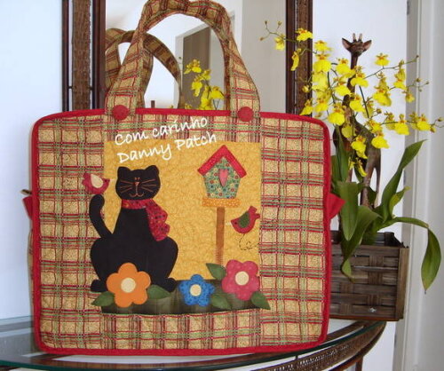 Bolsa/Mala Viagem Gato Sapeca