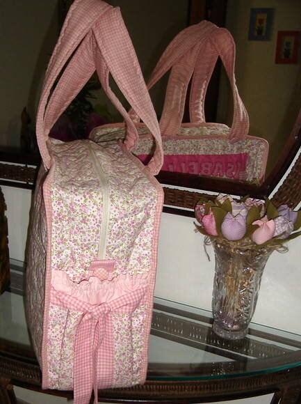 Conjunto Anjos no Jardim