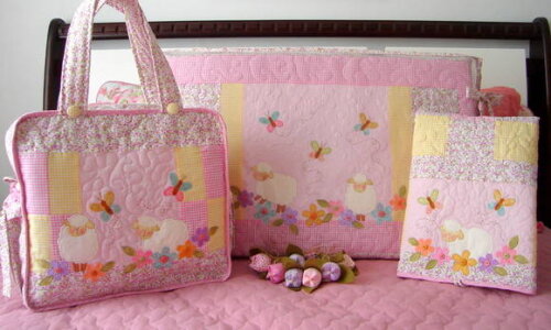 Conjunto Bebê (Bolsa Passeio, Trocador)