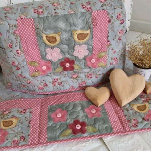 Conjunto Costurinhas e Bolsa
