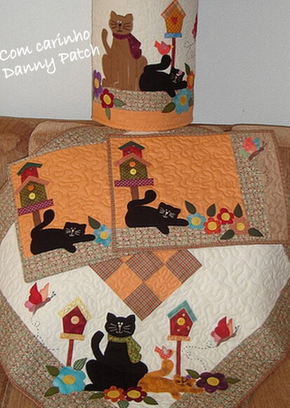 Conjunto de cozinha Gatos Sapecas*