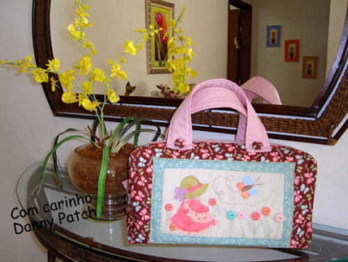 Mega Nécessaire Sunbonnet no Jardim