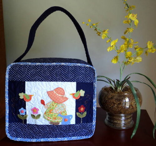 Mega Nécessaire Sunbonnet no Jardim *