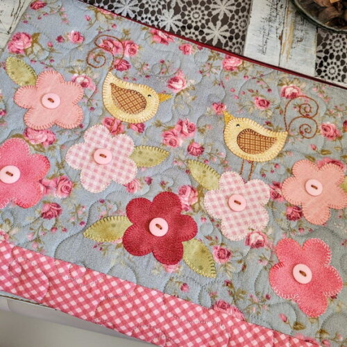 Mochila Flores e Pássaros**
