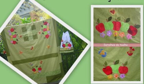 Toalha Mesa Patchwork