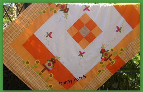 Toalha Mesa Patchwork