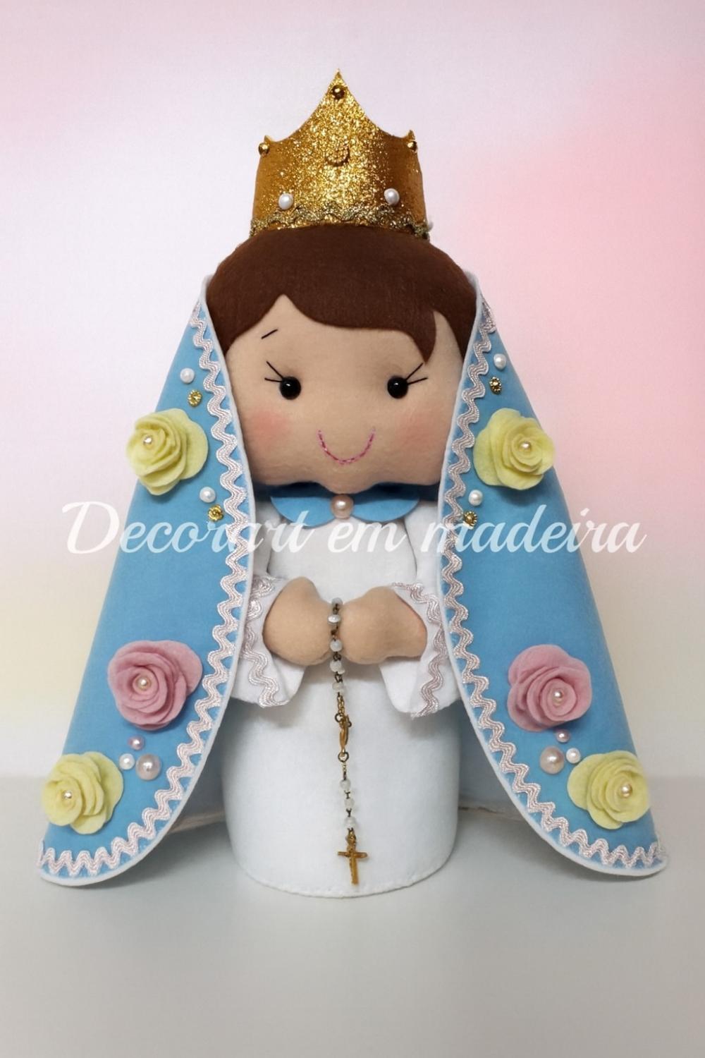 Nossa Senhora das Graças em feltro