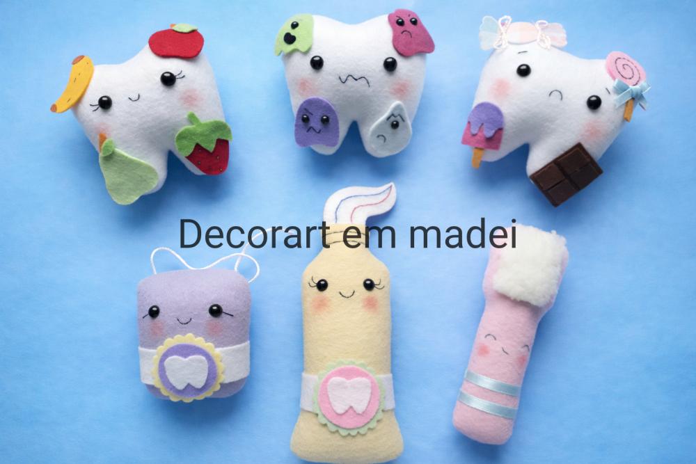 Kit Dentista Lúdico - 6 Peças