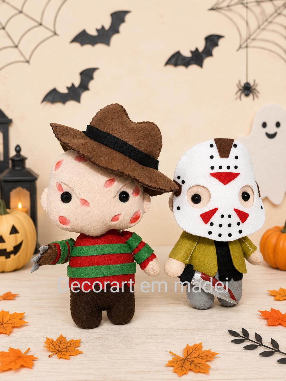 Hora do terror em feltro- Halloween