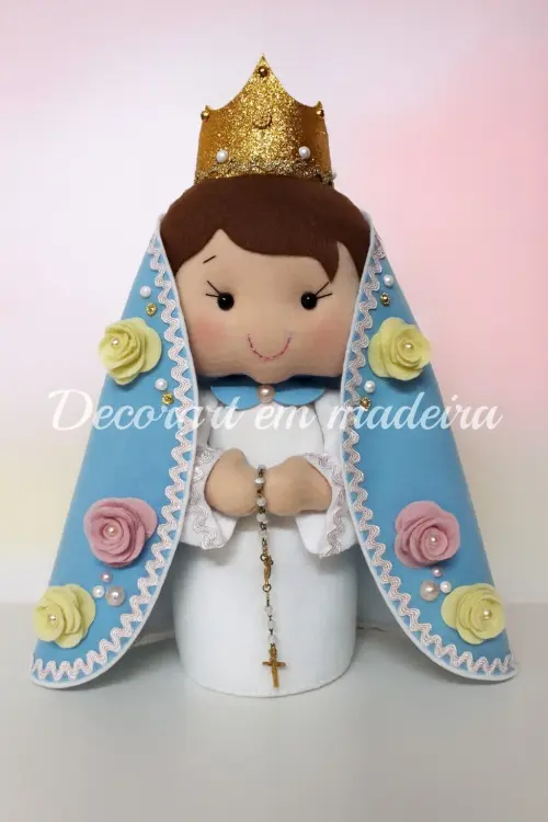 Nossa Senhora das Graças em feltro