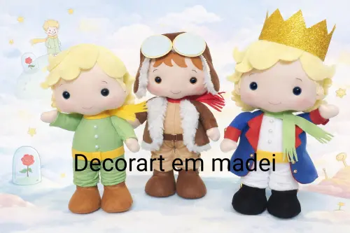 Pequeno Príncipe Bonecos Decorativos Feltro