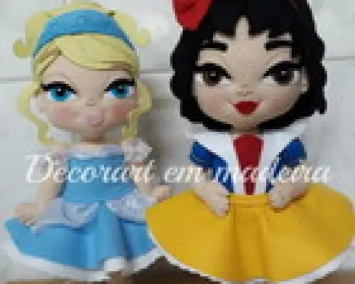 Bonecas Decorativas em Feltro