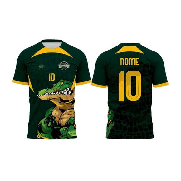 Arte Vetor Camisa Interclasse Jacaré