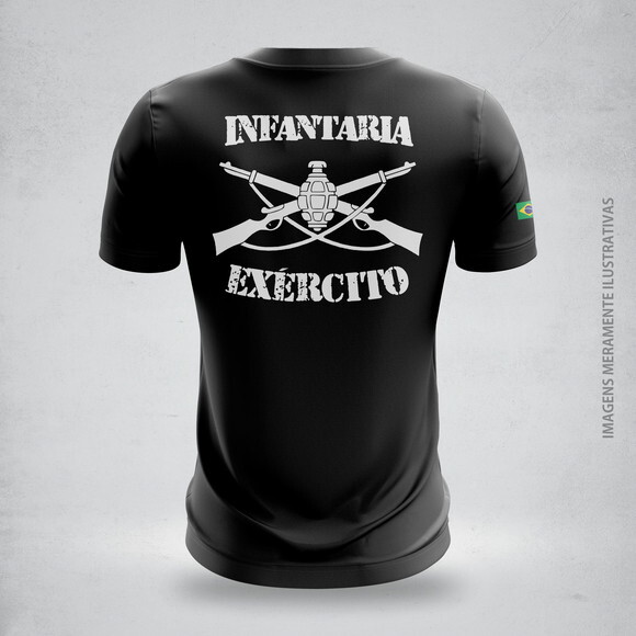Camisa Dry-fit Manga Curta Uv 50+ Intantaria - com Nome