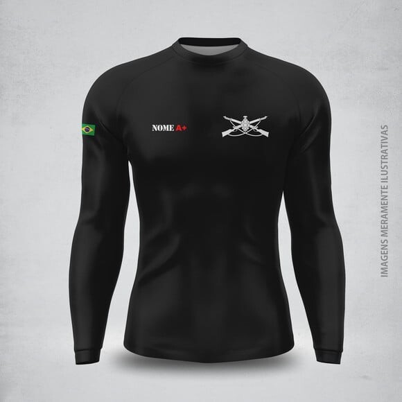 Camisa Dry-fit Manga Longa Uv 50+ Intantaria - com Nome