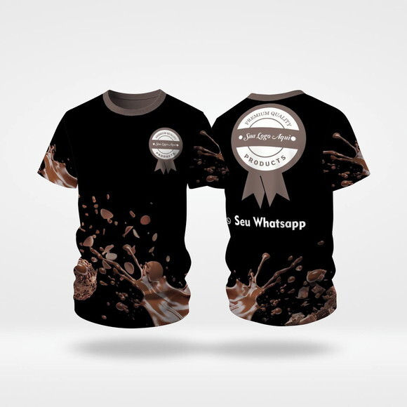 Camisas Personalizadas Uniforme Confeitaria Malha Dryfit Uv