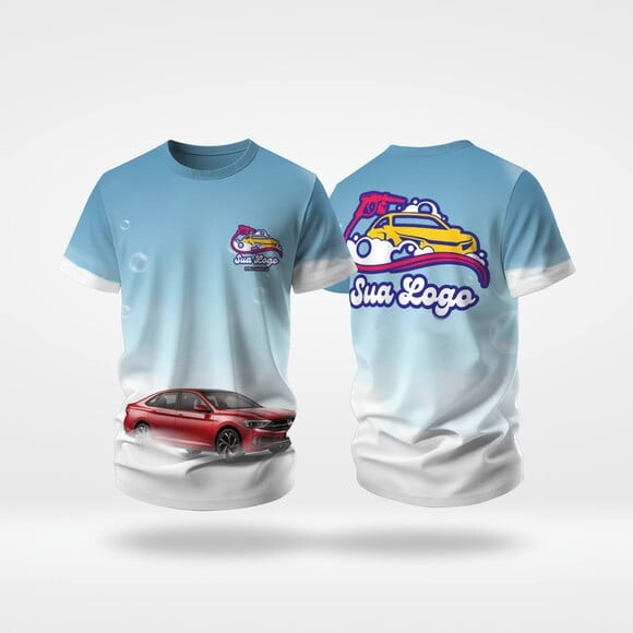 Camisas Uniforme Estética Automotiva Malha Dryfit Uv +
