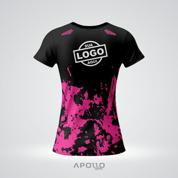 Camiseta Feminina Estampada Personalizada Dryfit Uv
