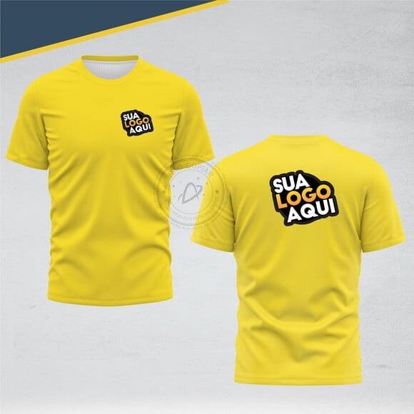 Camiseta Personalizada Malha Fria Pv Uniforme Empresa Cores