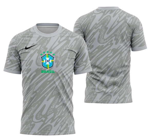 Camisetas Brasil Copa do Mundo 2026 com Sua Logo Dryfit Uv +