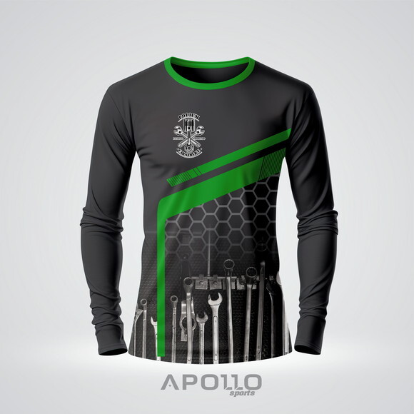 Camisetas Manga Longa com Suas Cores e Arte Malha Dryfit