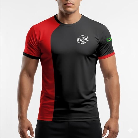 Camisetas Personalizadas com Sua Cores e Arte Dryfit