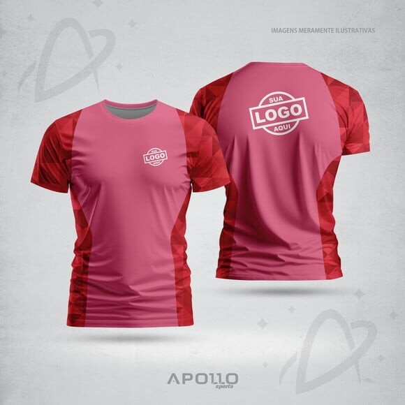 Camisetas Personalizadas com Sua Cores e Arte Dryfit
