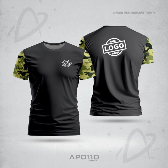 Camisetas Personalizadas com Sua Cores e Arte Dryfit