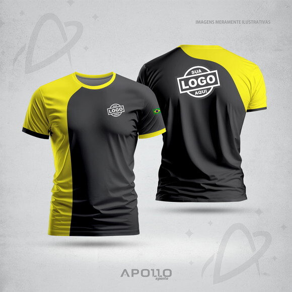 Camisetas Personalizadas com Suas Cores e Arte Malha Dryfit