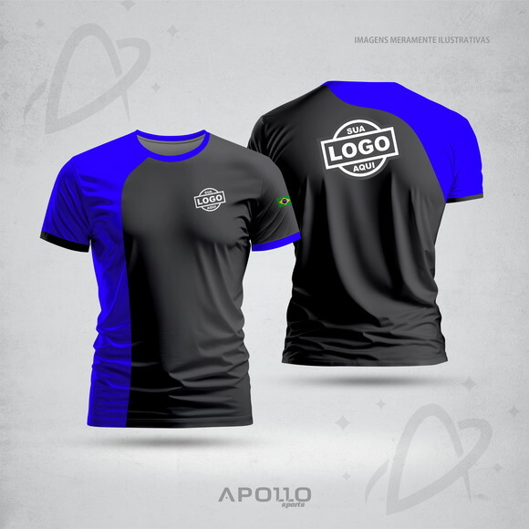 Camisetas Personalizadas com Suas Cores e Arte Malha Dryfit