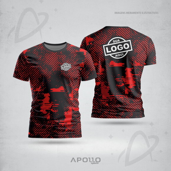 Camisetas Personalizadas com Suas Cores e Arte Malha Dryfit