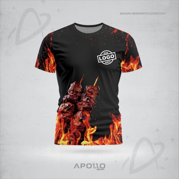 Camisetas Personalizadas Suas Cores e Arte Malha Dryfit Lanc