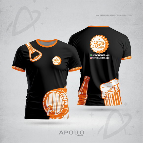 Camisetas Personalizadas Suas Cores e Arte Malha Dryfit Dist