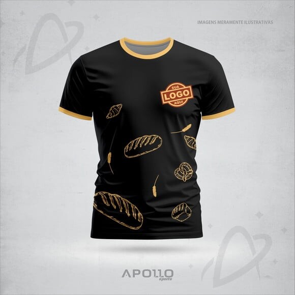 Camisetas Personalizadas Suas Cores e Arte Malha Dryfit Lanc