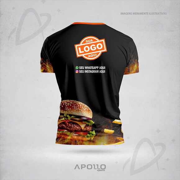 Camisetas Personalizadas Suas Cores e Arte Malha Dryfit Lanc