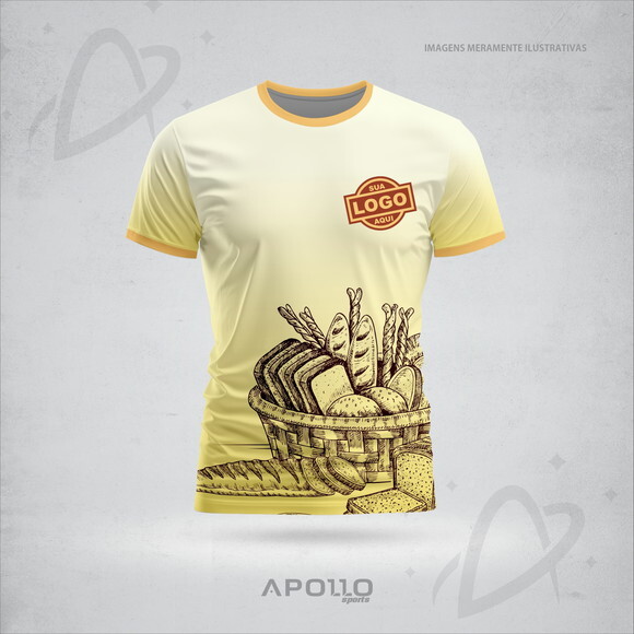 Camisetas Personalizadas Suas Cores e Arte Malha Dryfit Lanc