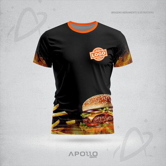 Camisetas Personalizadas Suas Cores e Arte Malha Dryfit Lanc