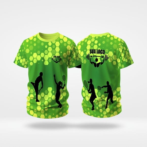 Camisetas Personalizadas Suas Cores e Arte Malha Dryfit Uv +