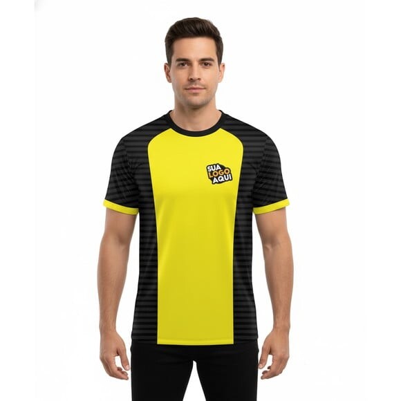 Camisetas Personalizadas Suas Cores e Arte Malha Dryfit Uv +