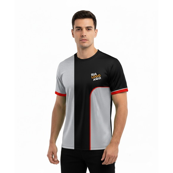 Camisetas Personalizadas Suas Cores e Arte Malha Dryfit Uv +