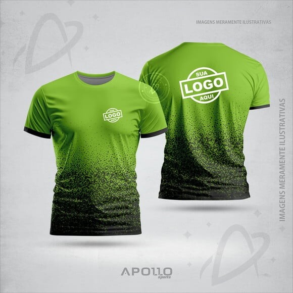 Camisetas Personalizadas Suas Cores e Arte Malha Dryfit Uv +