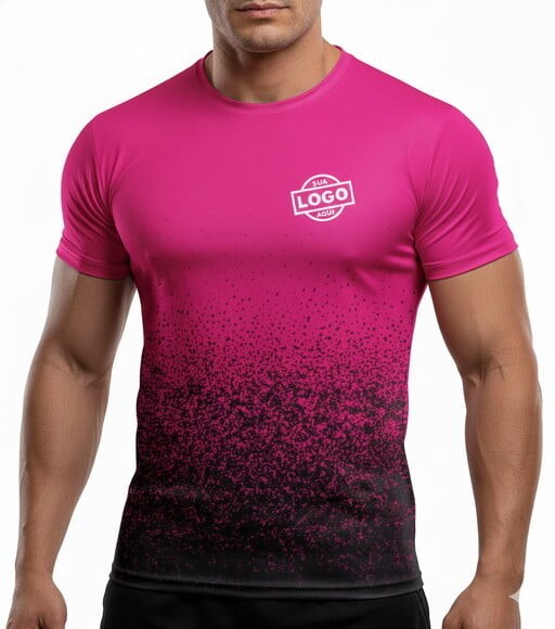 Camisetas Personalizadas Suas Cores e Arte Malha Dryfit Uv +