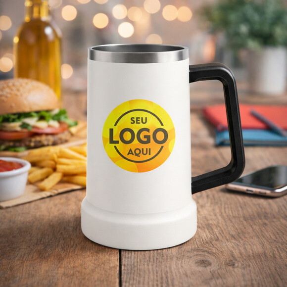 Caneca Térmica 700ml Inox Personalizada com Logo ou Nome