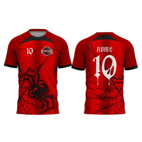 Arte Vetor Camisa Interclasse Aranha